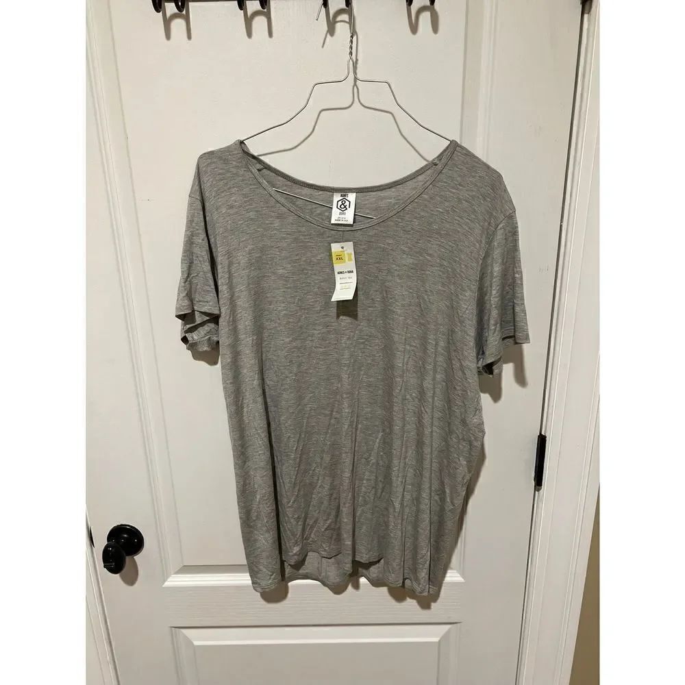 New Agnes & Dora Gray T-shirt tee